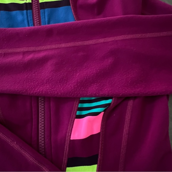 Ivivva By Lululemon Zip Long Sleeve Perfect Your Practice Jacket Girls Size 14 - Picture 9 of 9